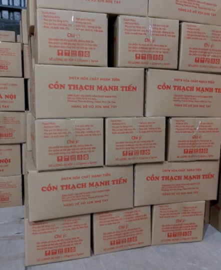 CỒN THẠCH LOẠI TỐT MẠNH TIẾN